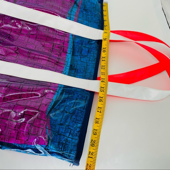 NWOT GOD (Goods of Desire) Vinyl bag + zip pouch - Picture 14 of 14